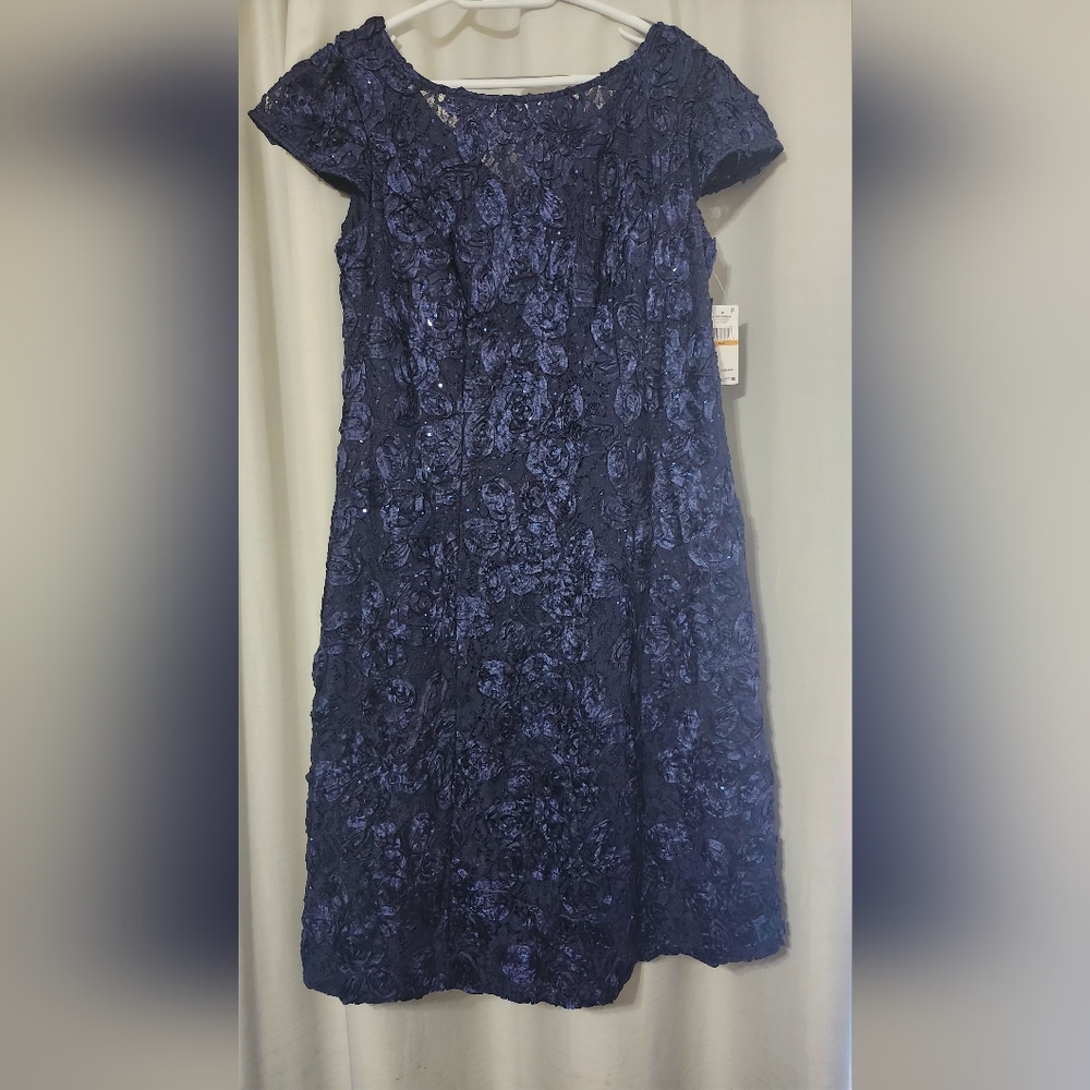 Alex Evenings Blue Dress